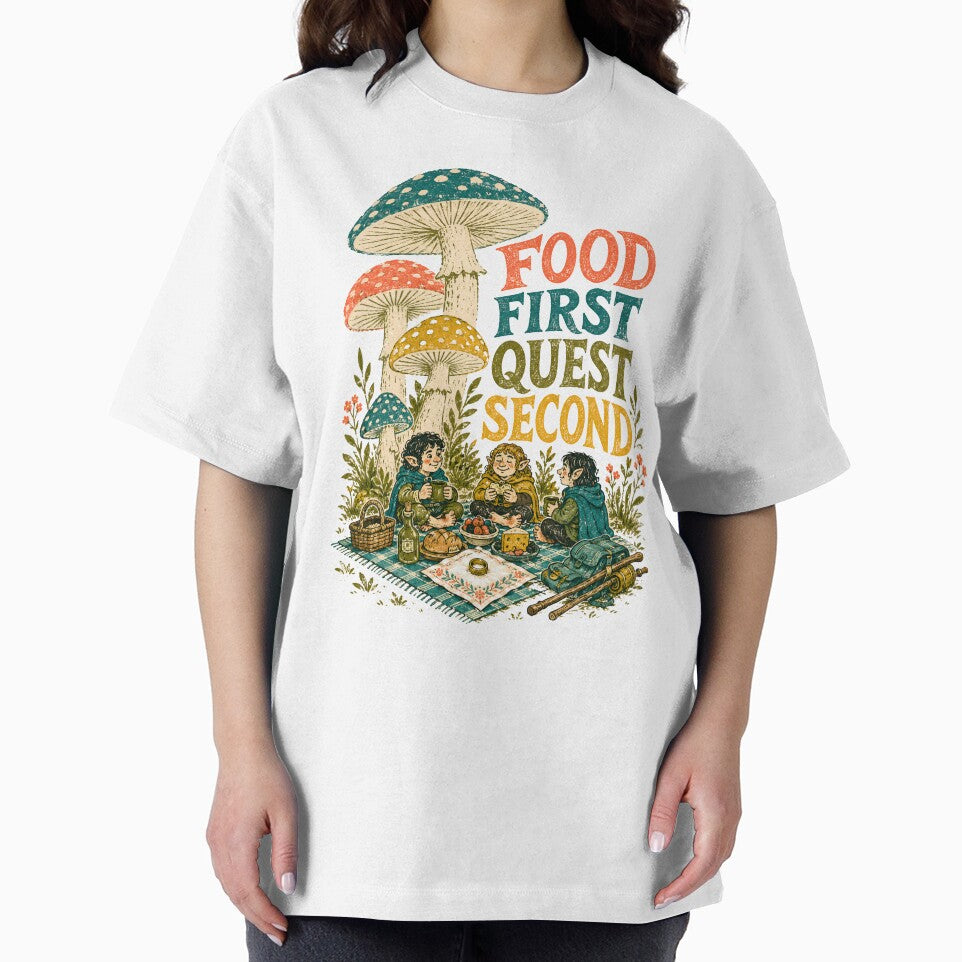 Food First Quest Second Whimsical Fantasy Picnic by Fenay Designs