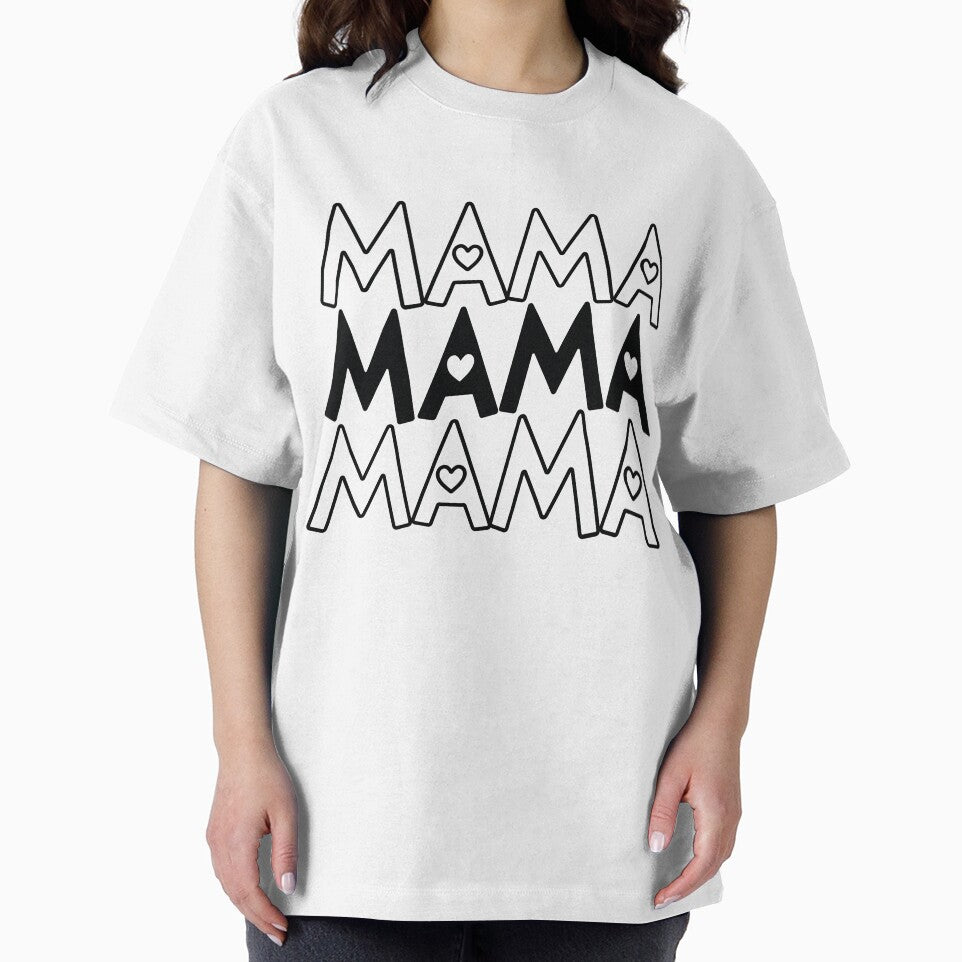 Mama Mama Mama - Mom Quotes Retro Vintage Aesthetic Cute Motherhood Mother Day Gift by FuzionRaptor