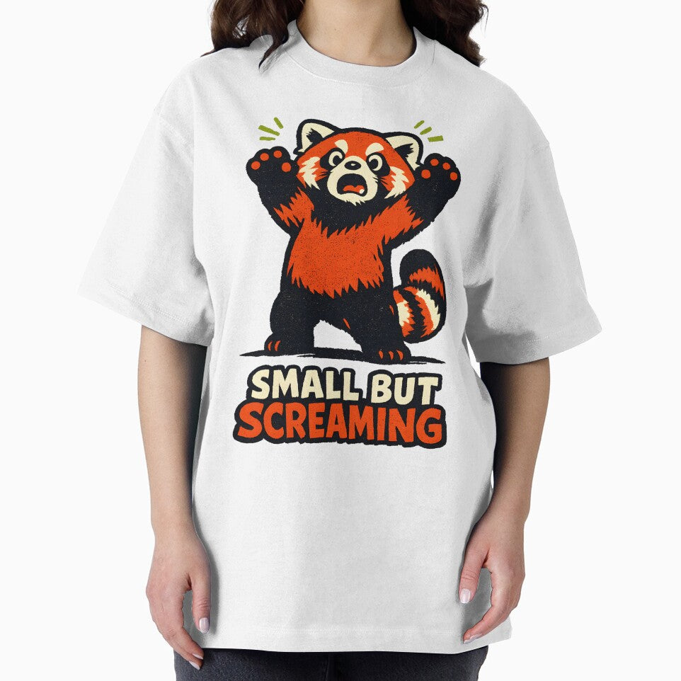 Red Panda Screaming - Small But Fierce | Anxious Humor by BeanToePets