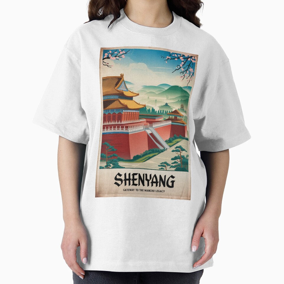Shenyang Vintage Travel Poster by TravelerRat