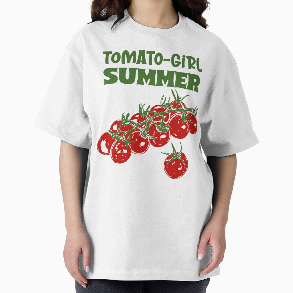 Tomato Girl Summer Illustration by MaiZephyr