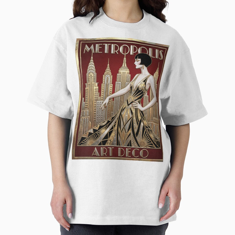 Metropolis Art Deco Poster by Andy Gambino Art