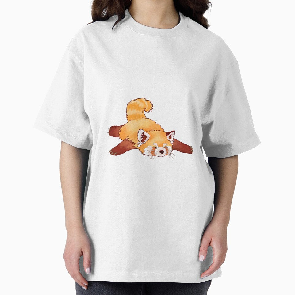 Sleepy Red Panda by Kambriemae