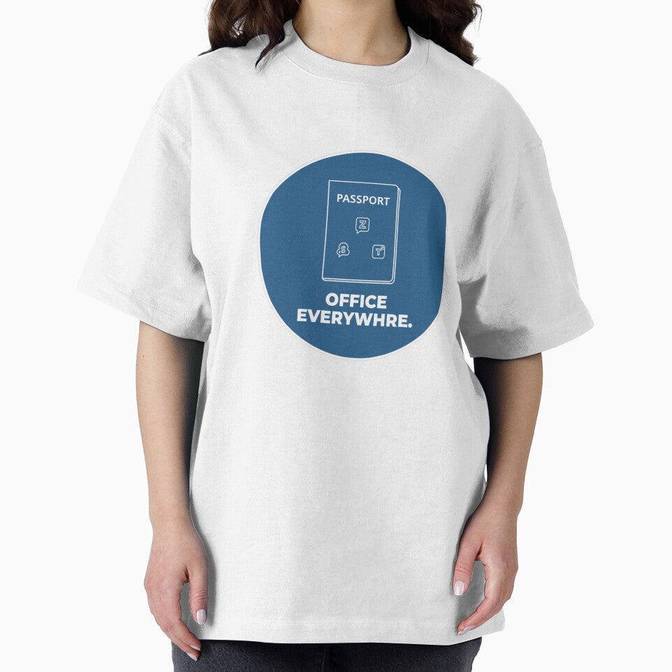 Copy of Office Everywhere - Digital Nomad Passport Sticker by ZYNORAworld