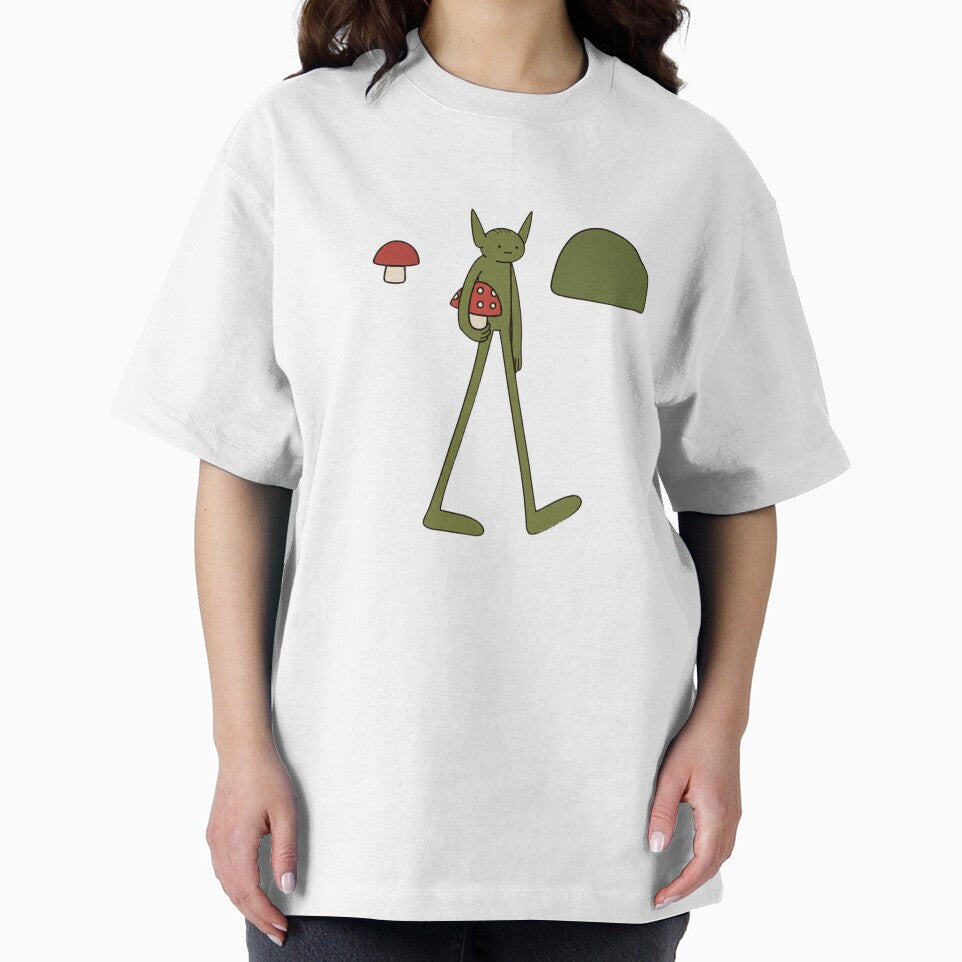 Long Legged Forest Goblin with Red Mushroom by bosamji