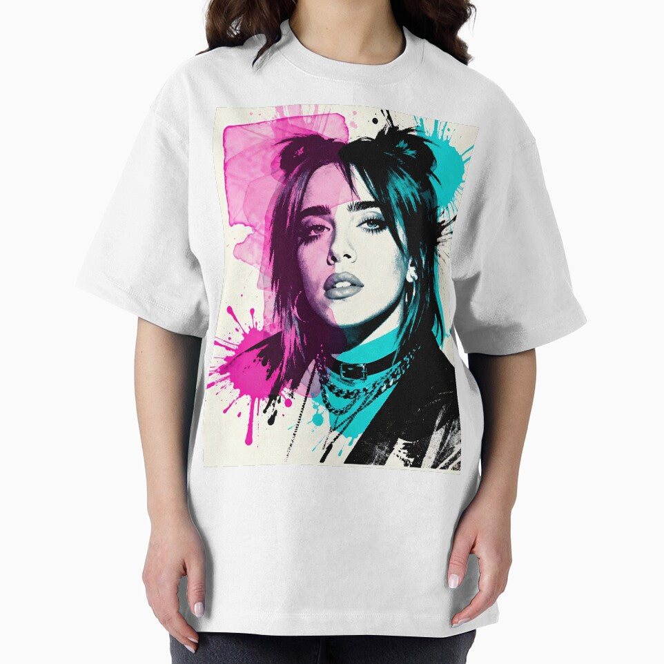 Billie Eilish Pop Art Splash by iwzzuel