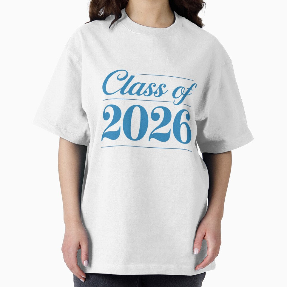 Class of 2026 Elegant Graduation Typography Design | Senior Graduate Gift by ABLAT-CREATIONS