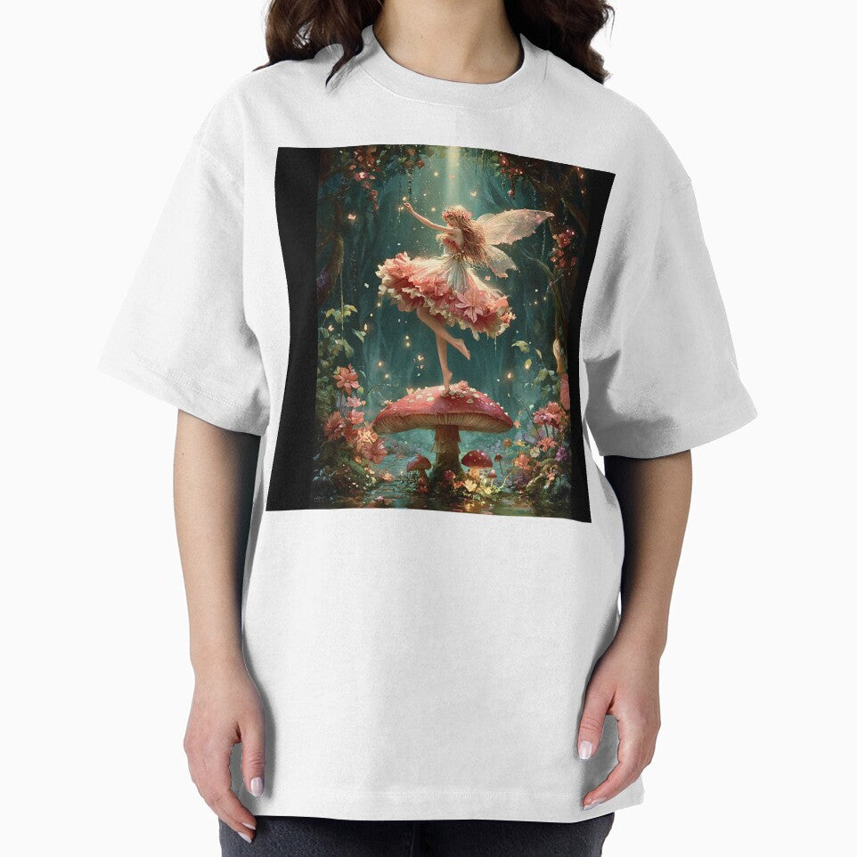 Fairy Dancing On Enchanted Mushroom by Storybook Botanica