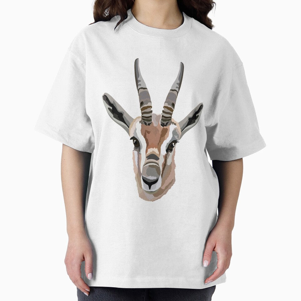 S is for Spekes Gazelle, Speke’s Gazelle Illustration – Rare African Antelope Wildlife Art by PrettylittlepastelUk