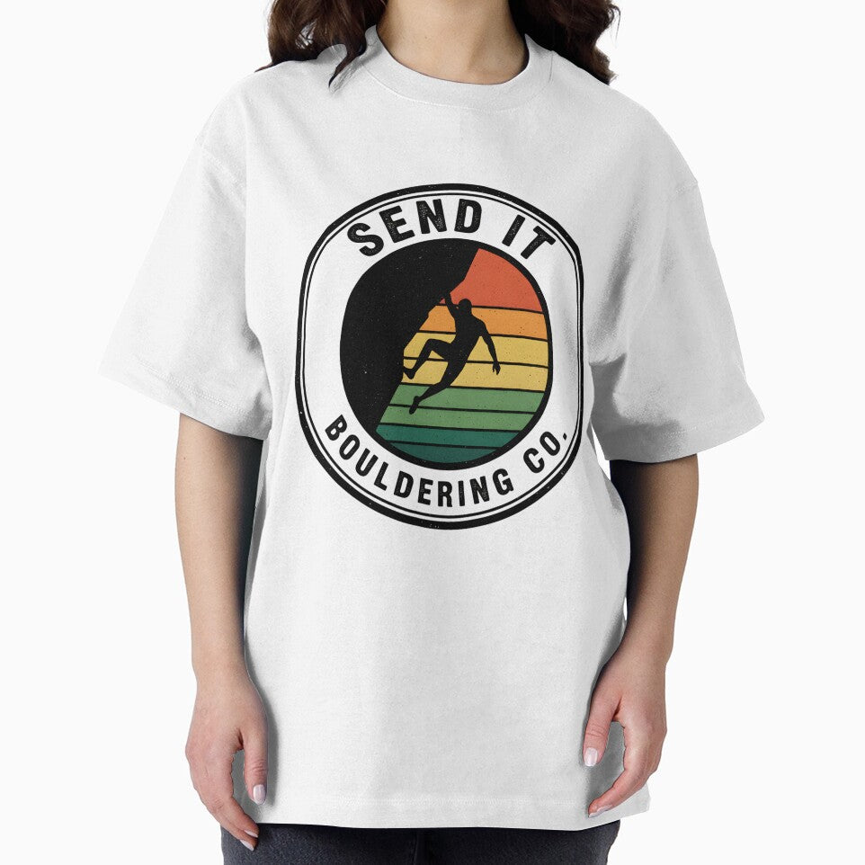 Bouldering Send it by AnnaSoulDigitalDesign