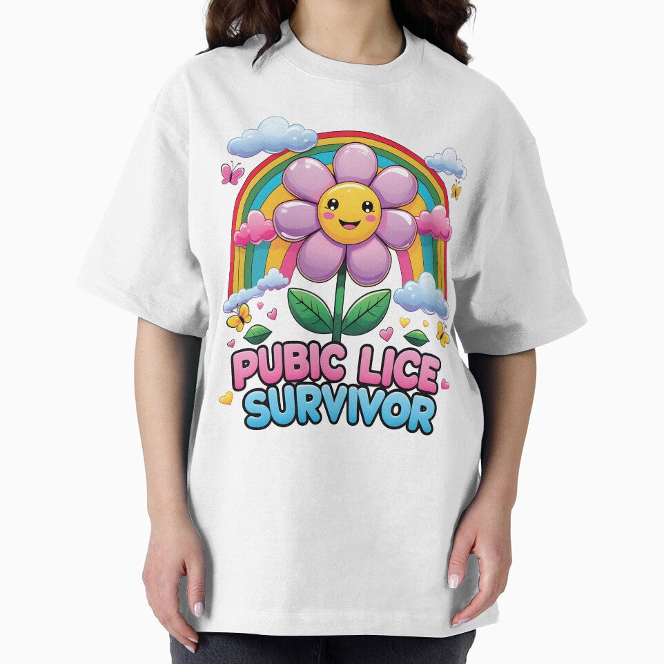 Funny Embarrassing Inappropriate Meme Pubic Lice Survivor by DesignsByAnett
