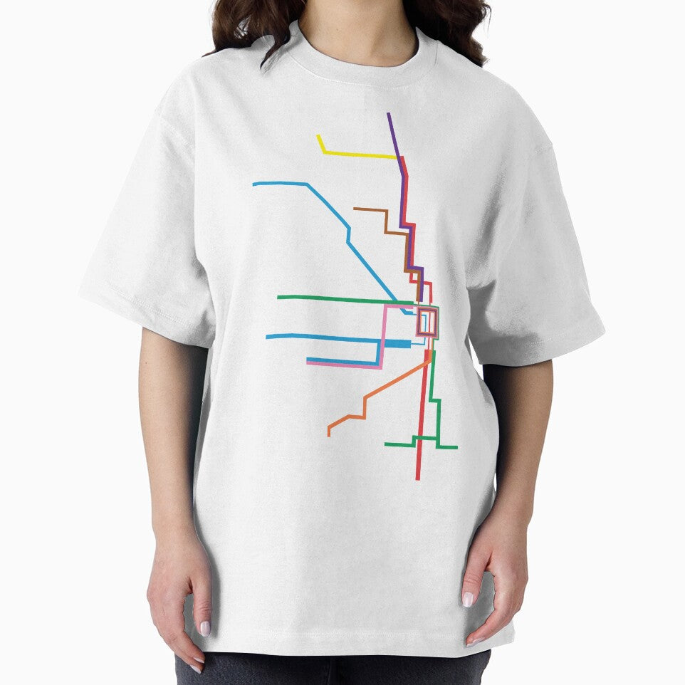 Chicago Transit Map by Ryan Ayres
