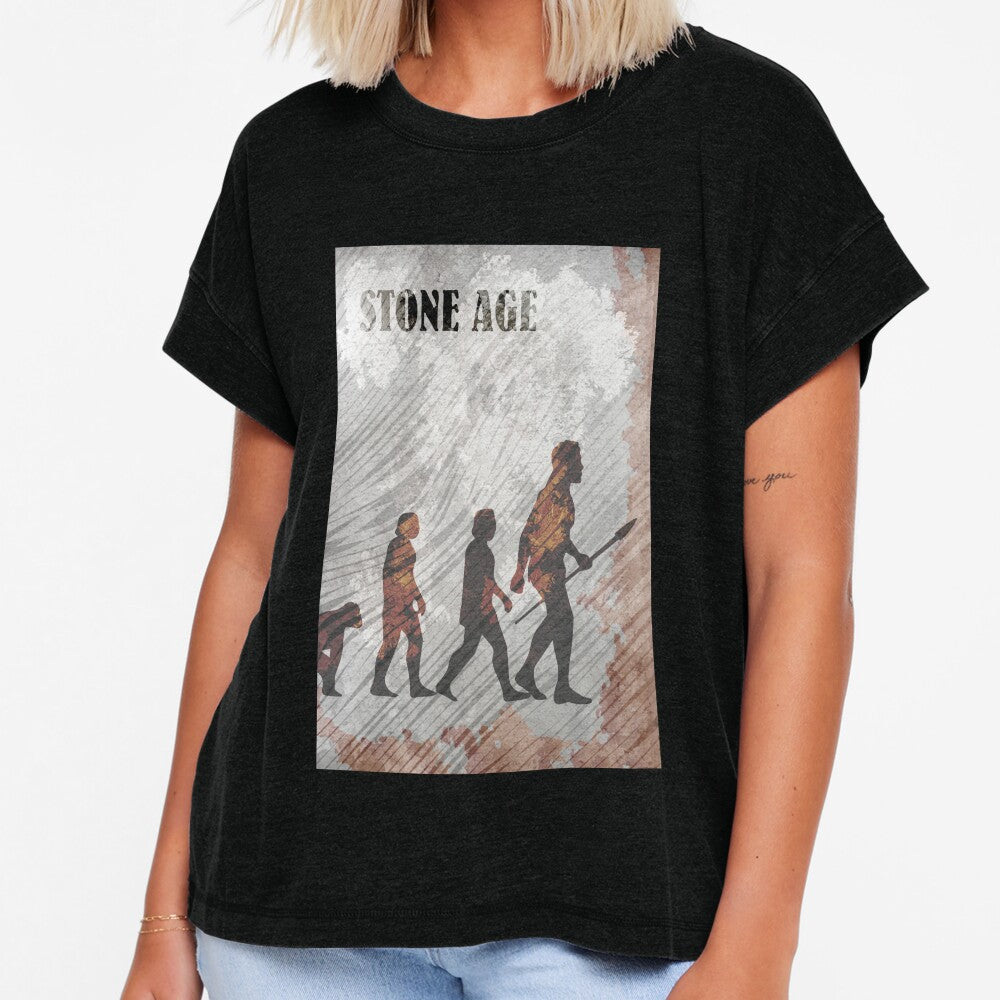Stone Age - Board Games Design - Movie Poster Style - Board Game Art by MeepleDesign