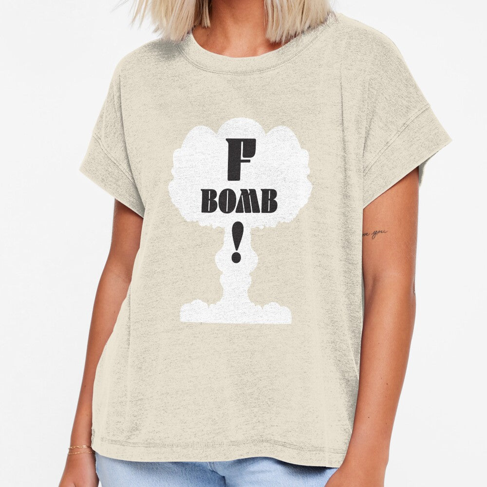 F-Bomb Retro Print Double Meaning Unisex design by Lisbob