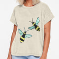 Painted bumble bees by Phoebew03