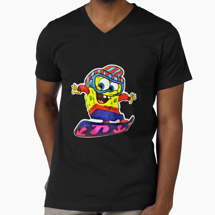 Spongebob surfing by perlinos