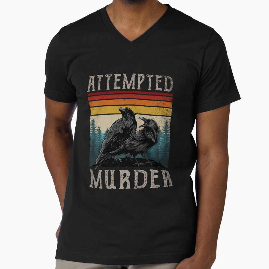 Attempted Murder Crows & Ravens Edgar Allen Poe by PandaPope