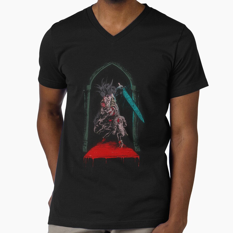 Ludwig the Accursed Bloodborne – Dark Soulsborne Gothic Horror Art by trentnin