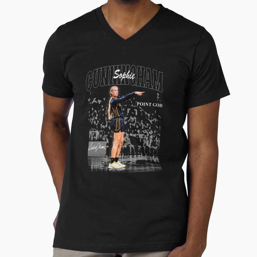 Sophie Cunningham POINT GOD Women Basketball Vintage by haniaghazii