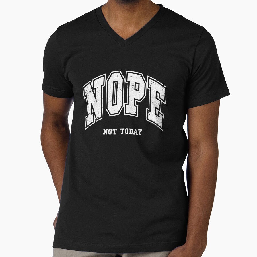 Nope, Not Today – Minimalist Refusal by Aredbox