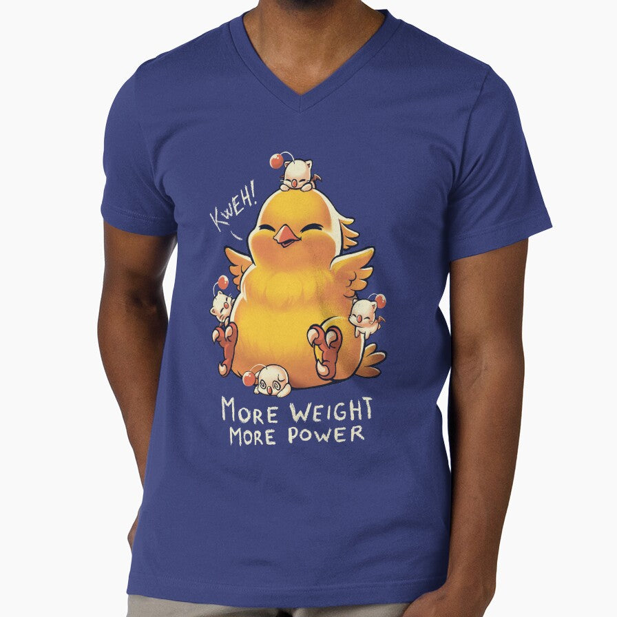Funny Fat Chocobo - Big Power - Final Fantasy Summon Creature by BlancaVidal