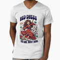 Red Dress Beautiful Girl T-shirt by HomeyDay