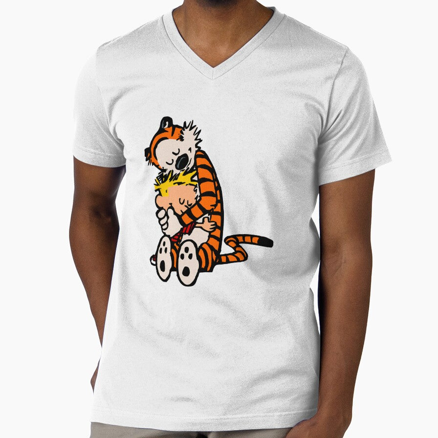 calvin and hobbes had funy hug by IveryMisson