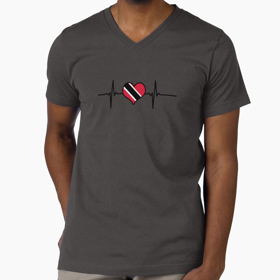 Trinidad & Tobago Heartbeat Line by radikaldezignz