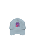 SssniperWolf: Pomeranian Wink Light Blue Dad Hat