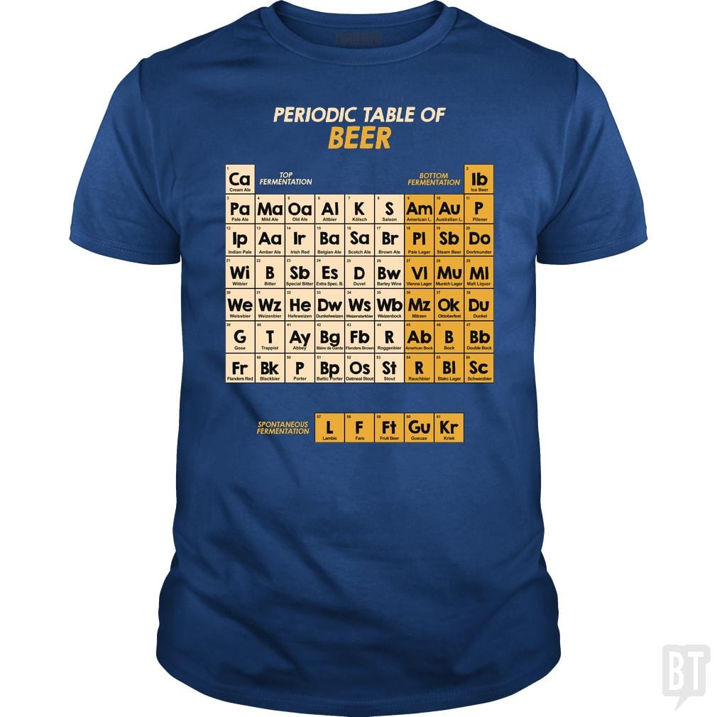 Periodic Table Of Beer