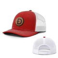 Dogecoin Leather Patch Hats