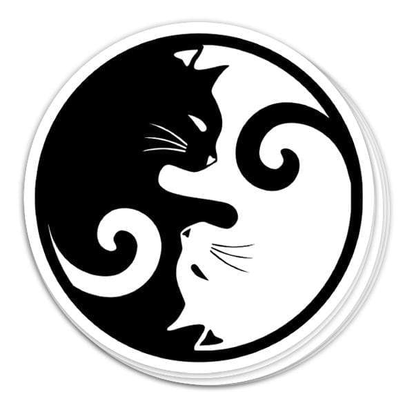 Cats Rules Vinyl Sticker