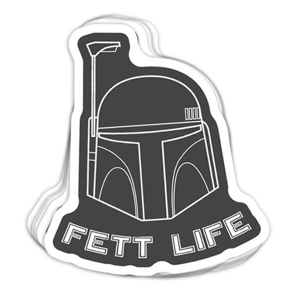 Fett Life Vinyl Sticker