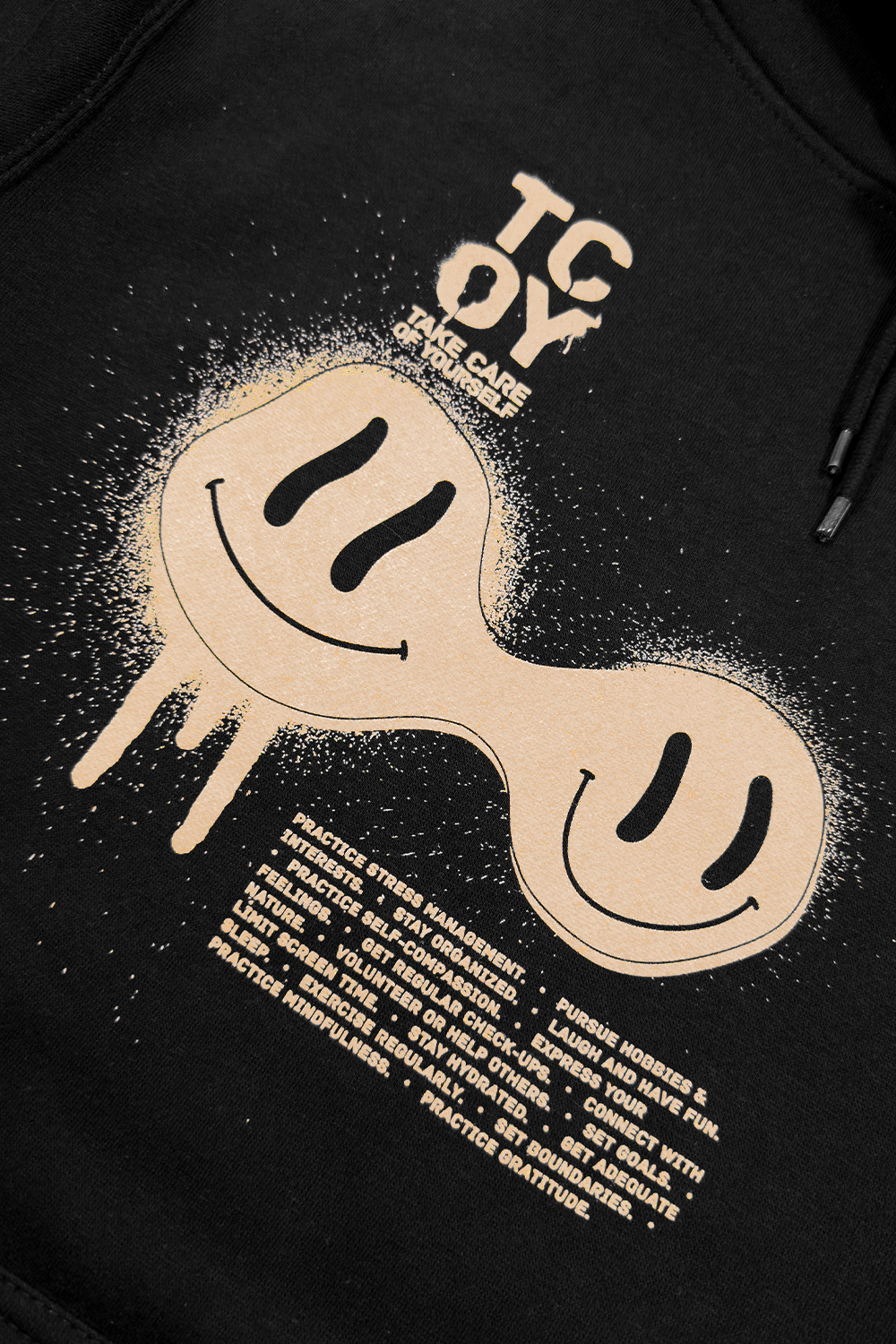 TCOY: Happy Vandals Black Hoodie