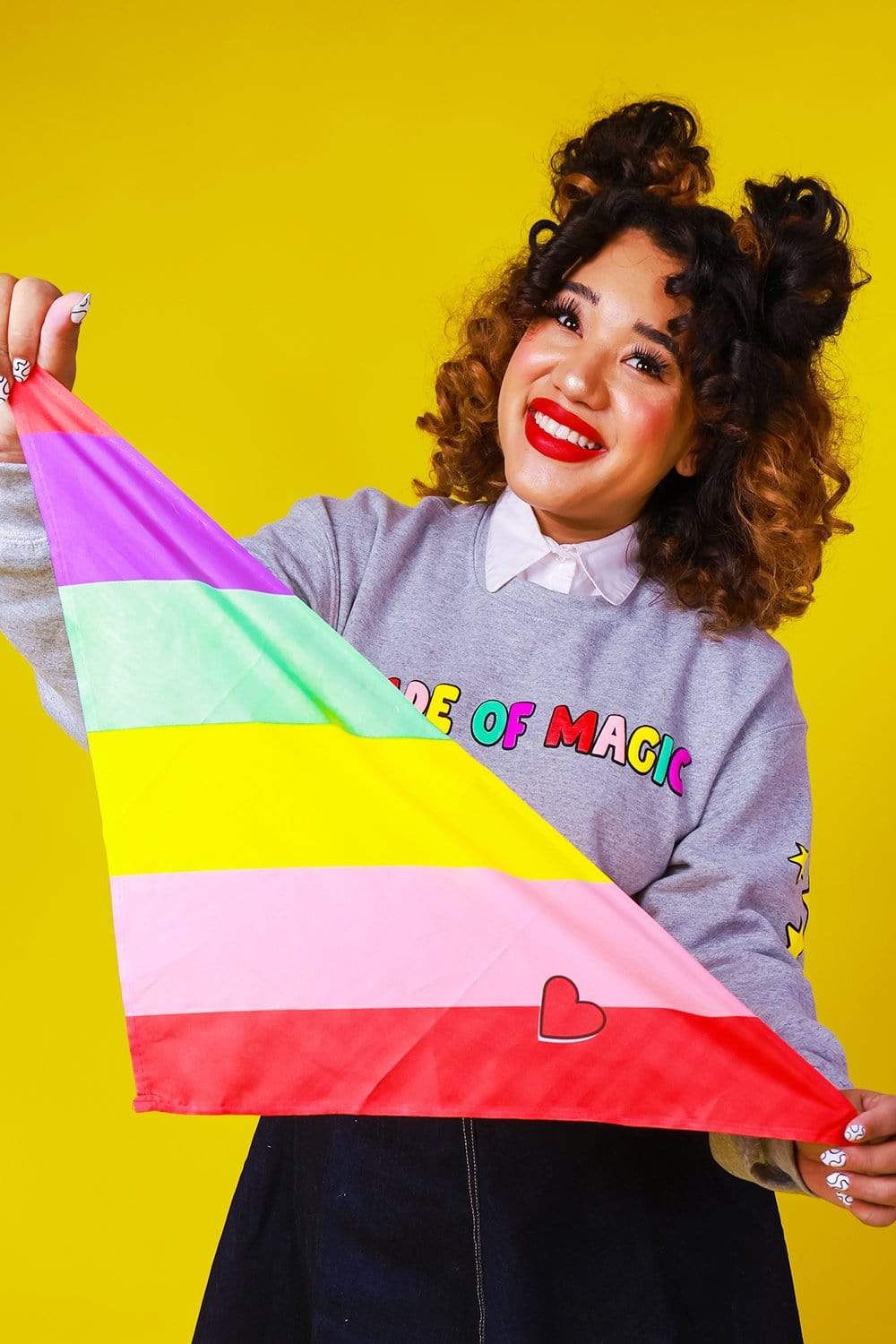 Color Me Courtney: Rainbow Bandana