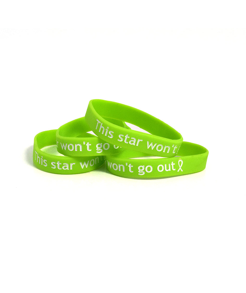 This Star Won't Go Out Wristband