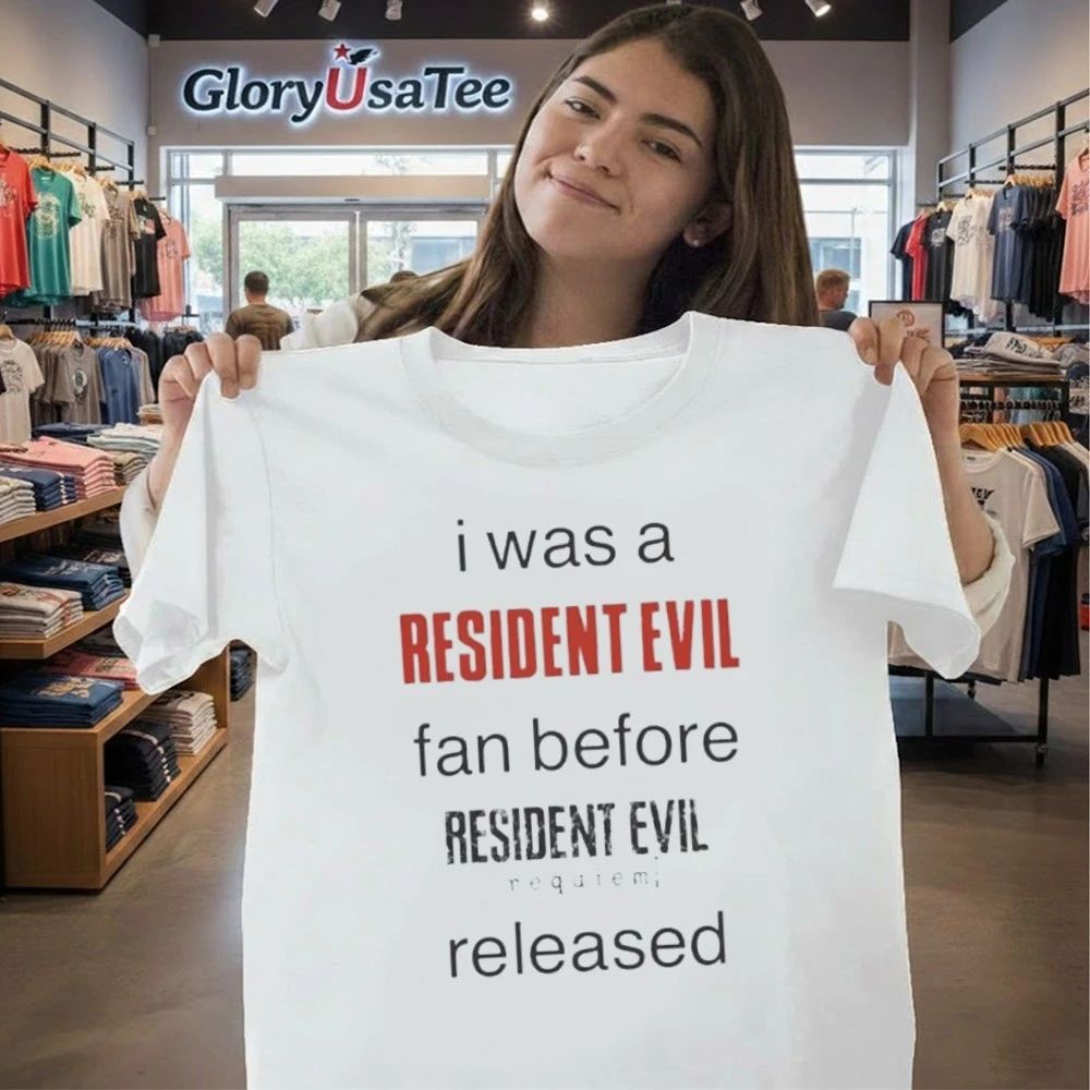 I Was A Resident Evil Fan Before Shirt