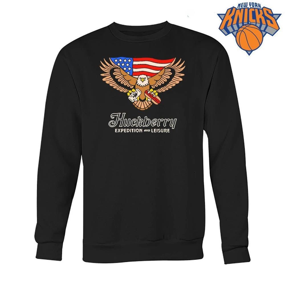 Huckberry Expedition and Leisure Patriotic American Eagle Holding Hot Dog and Soda Can Shirt