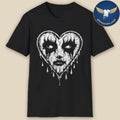 Blackcraft Corpse Paint Heart Shirt