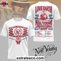 Neil Young Love Earth The Chrome Hearts T-Shirt