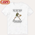 Never Underestimate An Old Man Who Still Plays Pickleball In His Seventies 2026 Shirt