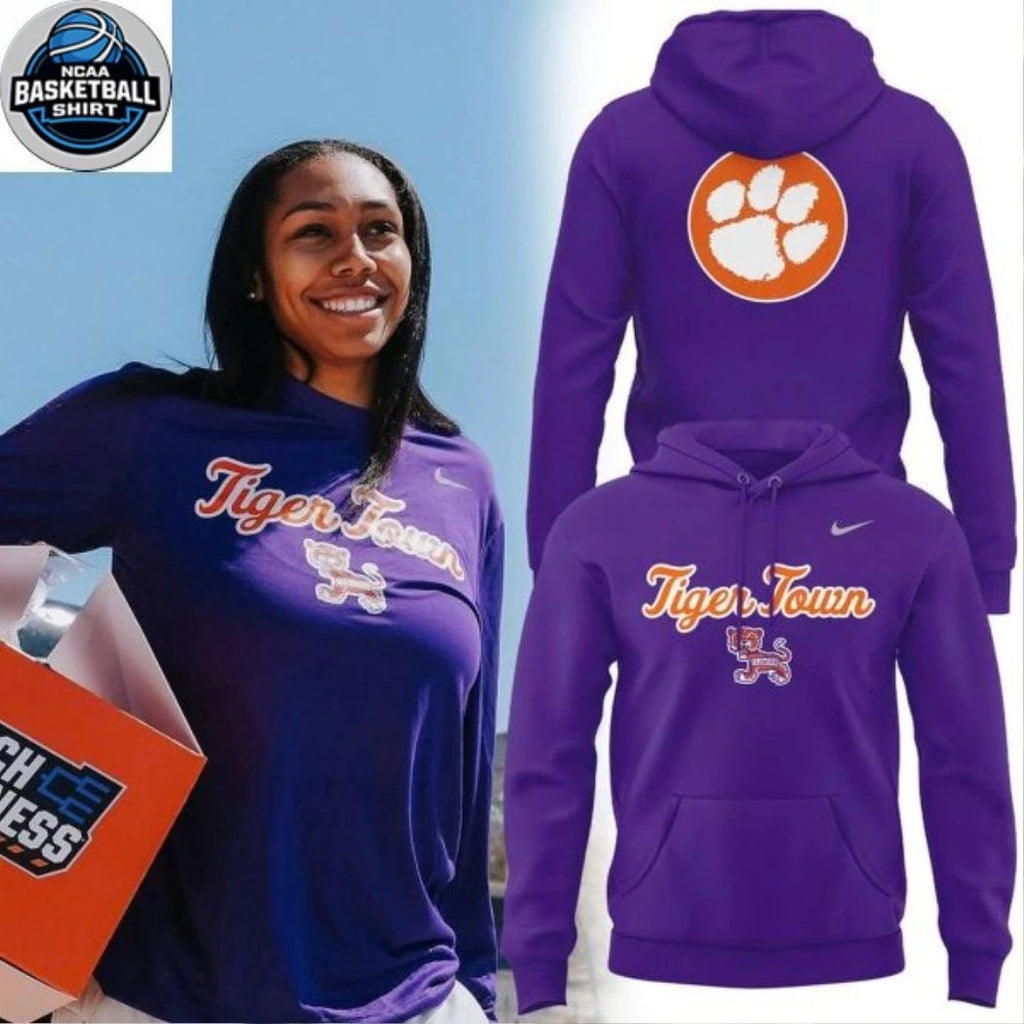 Clemson Tigers 2026 Tiger Town Logo Two Sided Shirt