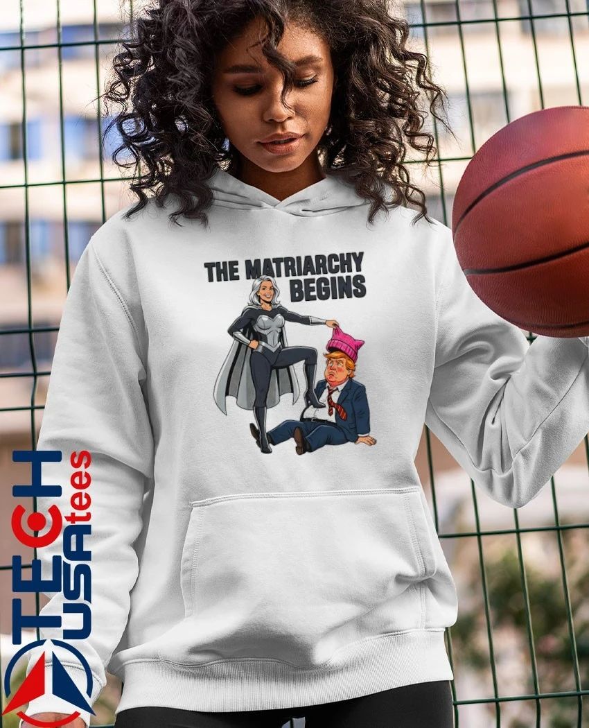 The Matriarchy Begins Mature Superheroine Trump funny shirt