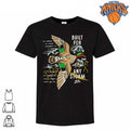 Built For Any Storm Flying Duck Lightning Bolt Vintage Hunt Wildlife Graphic shirt