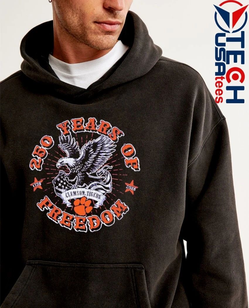 Clemson Tigers Americana 250 Years of Freedom shirt