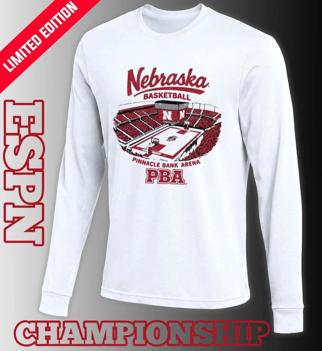 Nebraska Cornhuskers Basketball Pinnacle Bank Arena Shirt