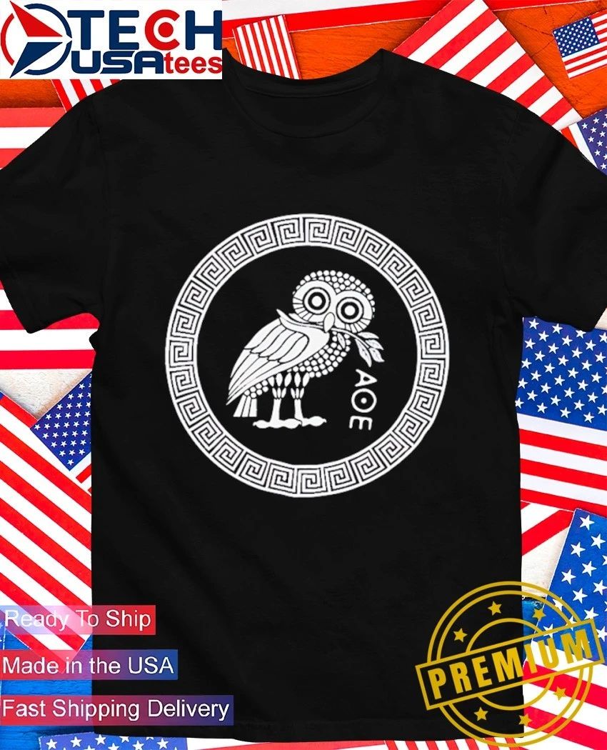 Owl of Athena logo shirt