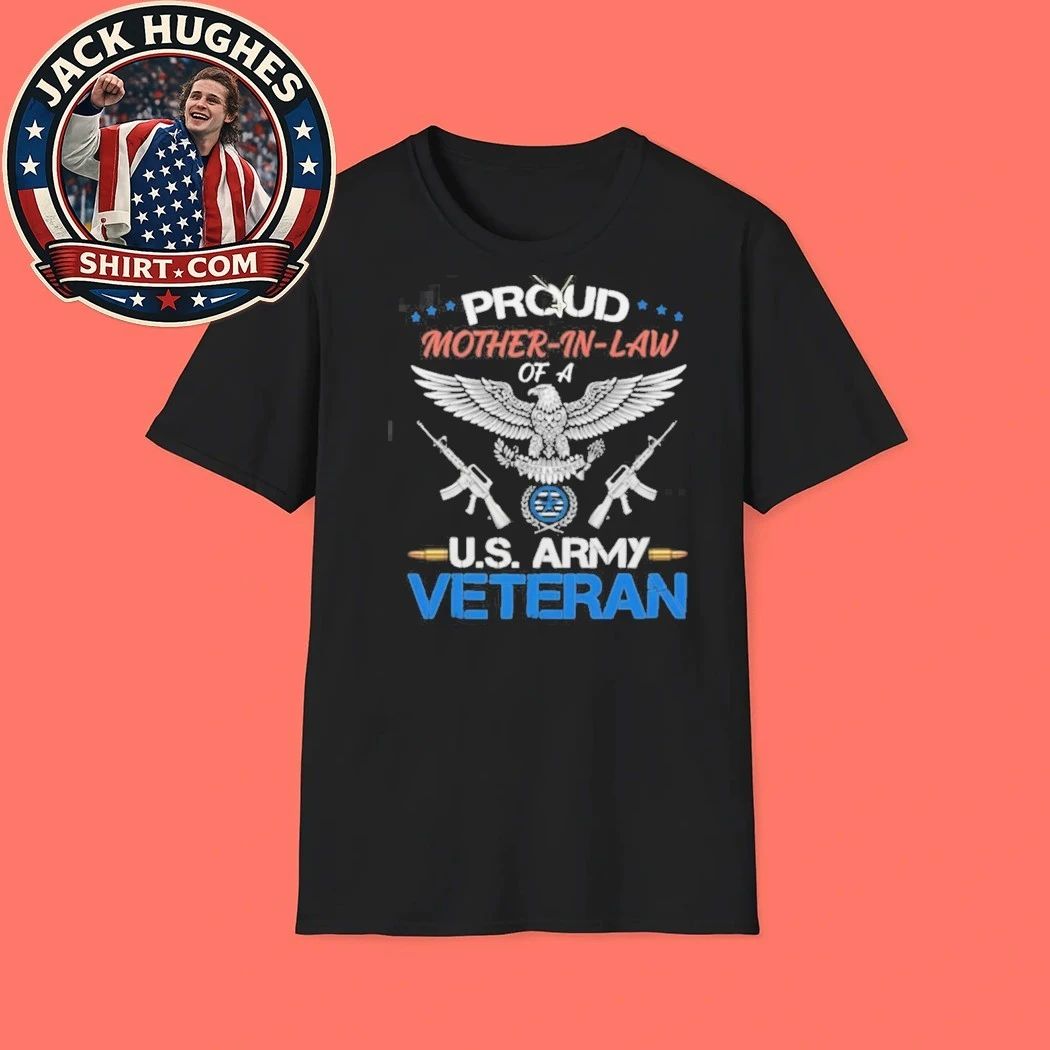 Proud Mother In Law Of A U S Army Veteran Eagle Shirt