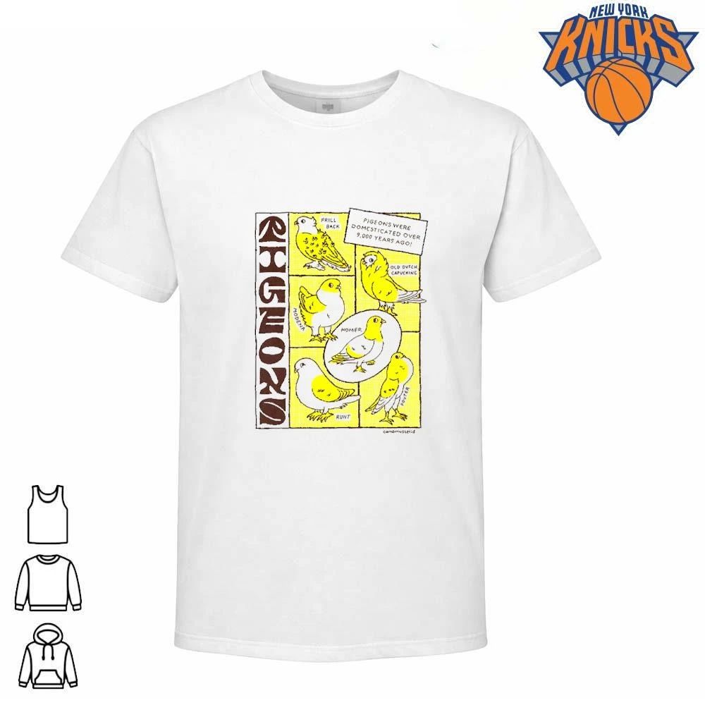 Pigeons Were Domesticated Over 9000 Years Ago Camp Mustelid Retro Breed Chart Shirt