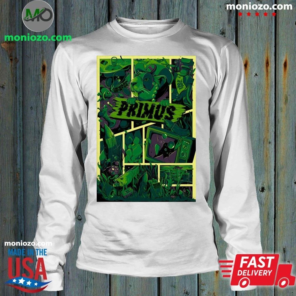 Primus In Bridgeport CT On July 22 2025 Poster Shirt